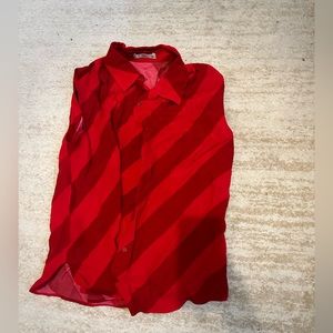 Mango sleeveless blouse